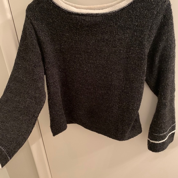 Soft dark grey sweater - Picture 2 of 3
